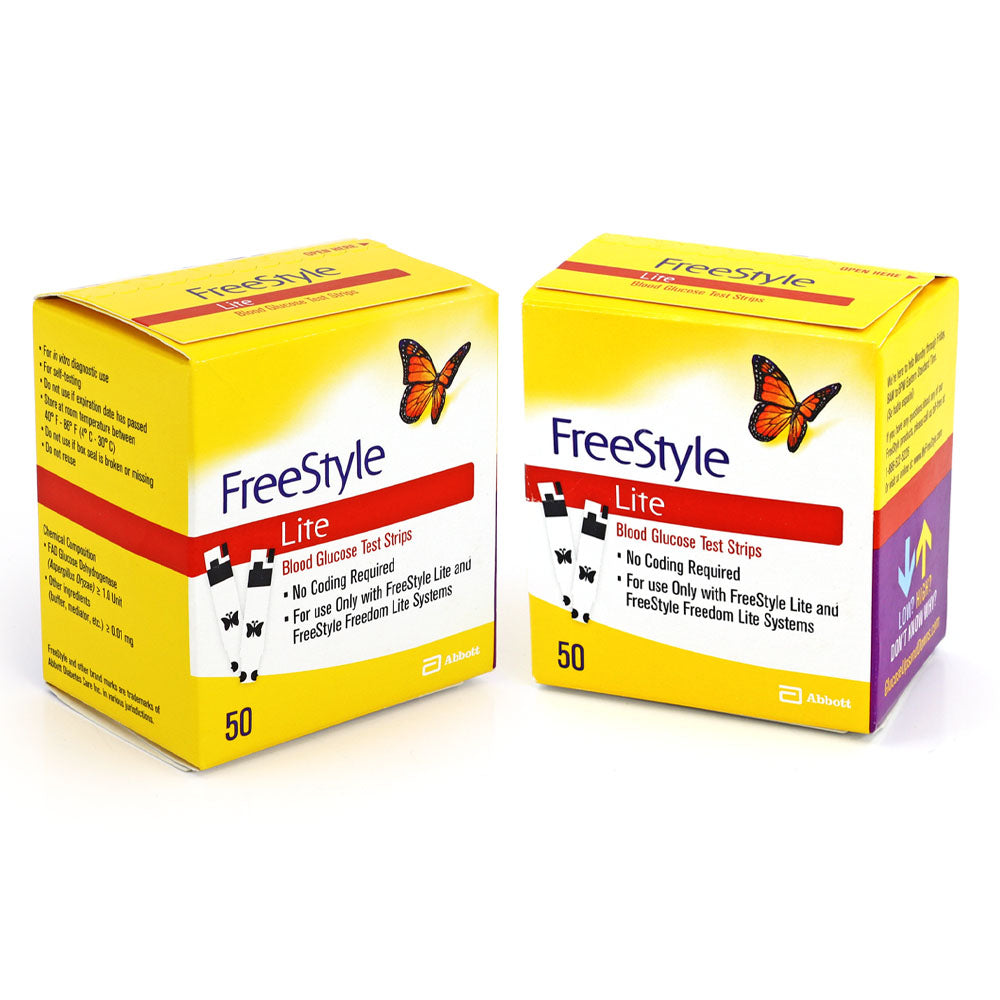 FreeStyle Lite Test Strips 100ct - Short Dated - 1 Month