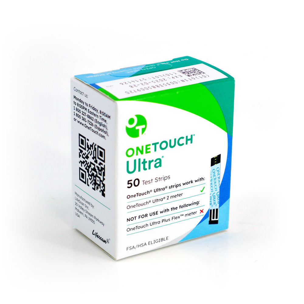 One Touch Ultra Test Strips 50ct