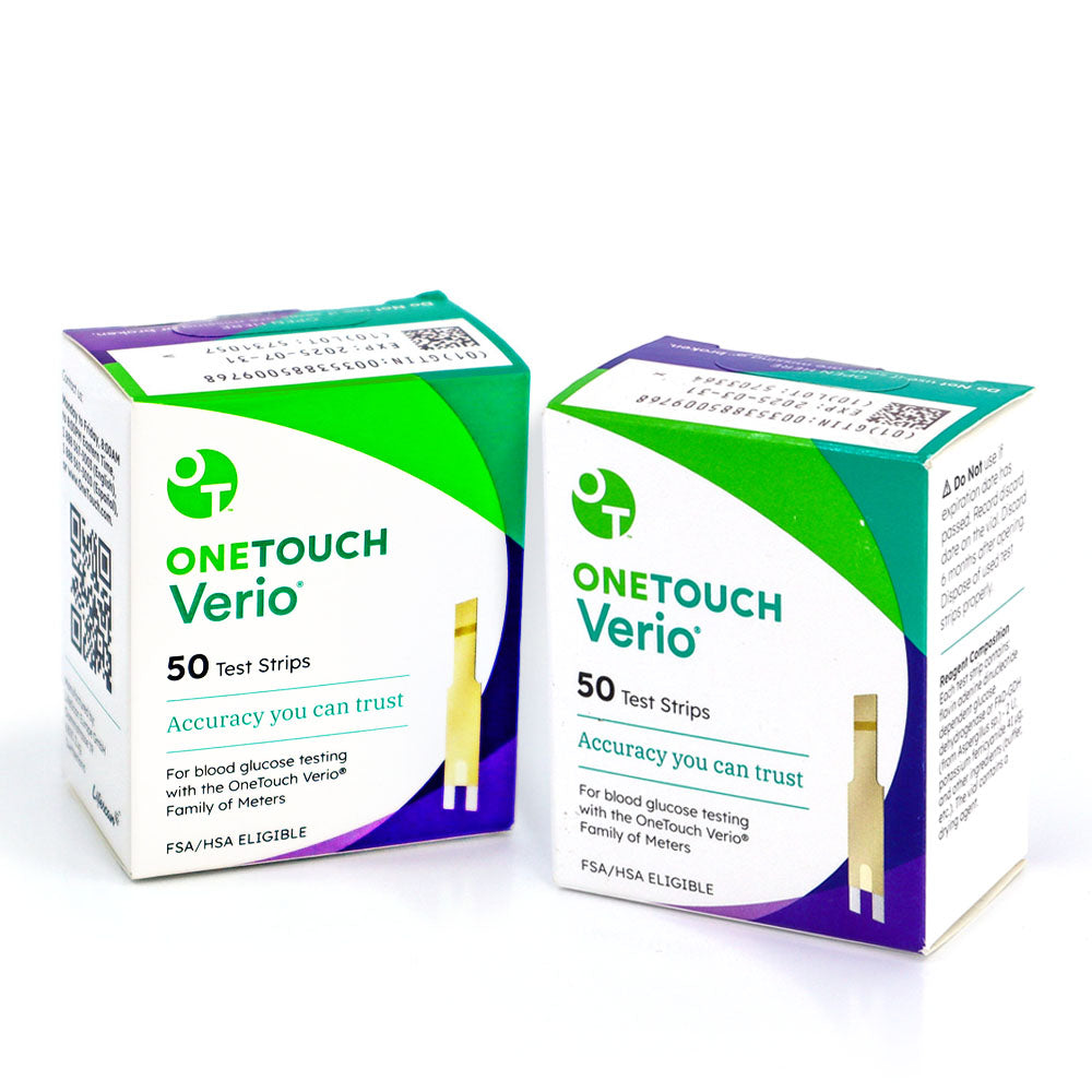 One Touch Verio Test Strips 100ct - Short Dated - 1 Month