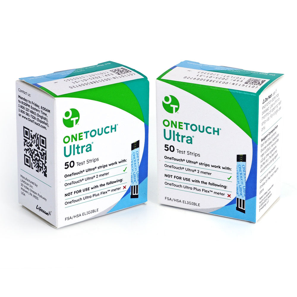 One Touch Ultra Test Strips 100ct - Short Dated - 1 Month