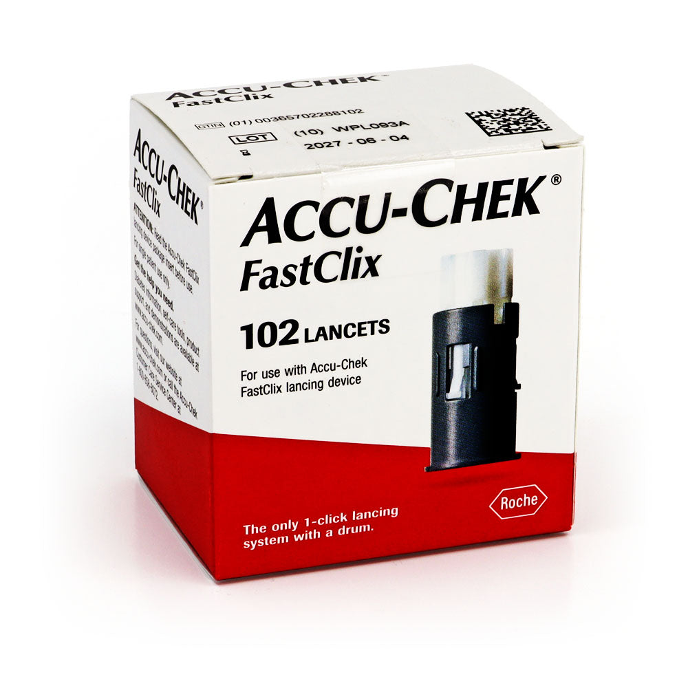 Accu-Chek FastClix Lancing Bundle (Lancing Device and 100 Lancets)