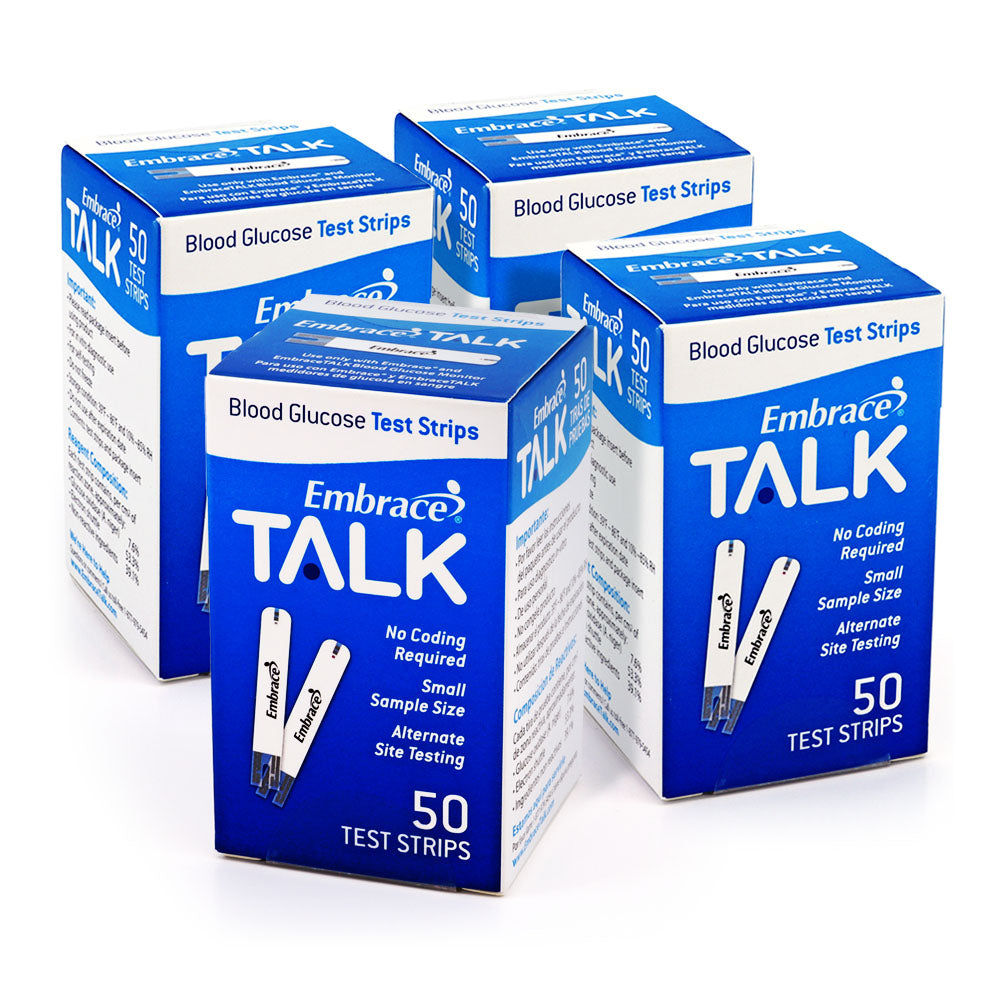 Embrace Talk Test Strips 200ct