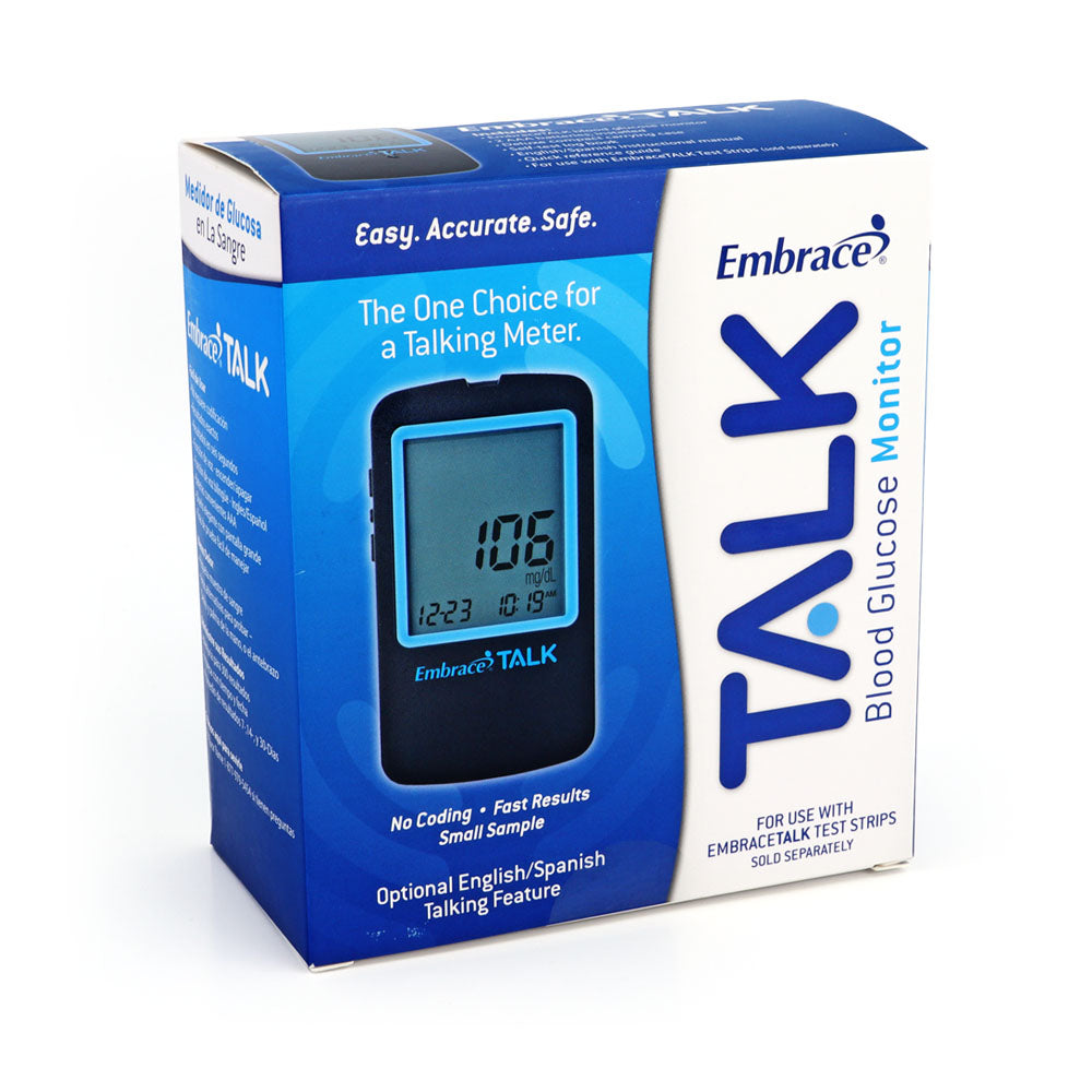 Embrace Talk Blood Glucose Meter