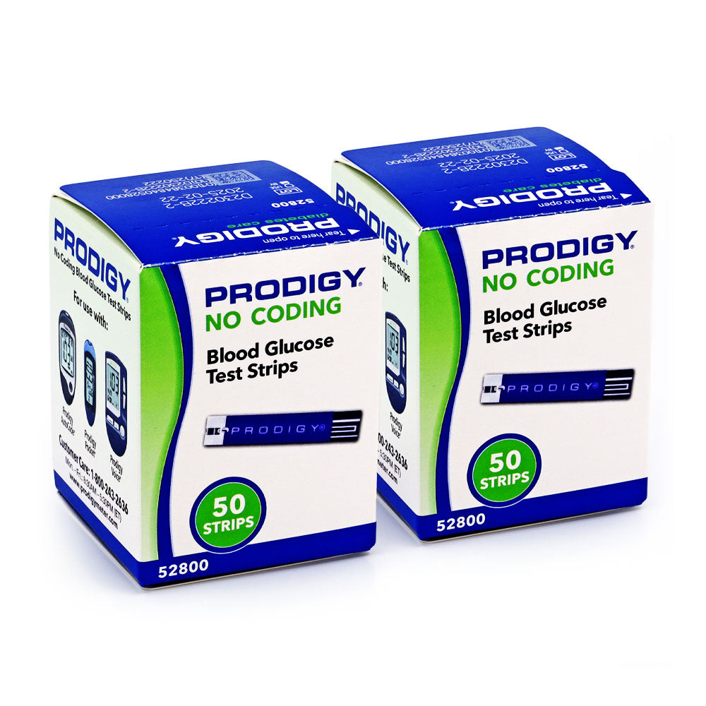 Prodigy AutoCode Glucose Test Strips 100ct