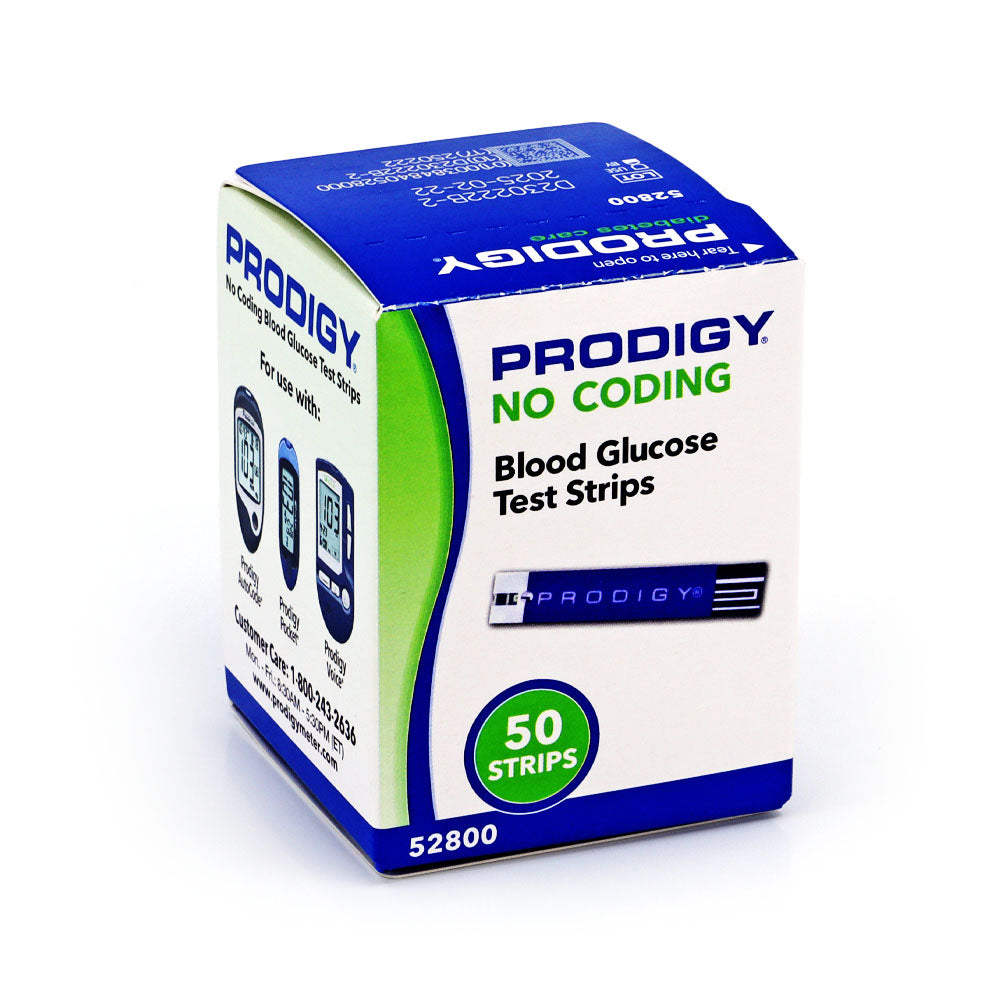 Prodigy AutoCode Glucose Test Strips