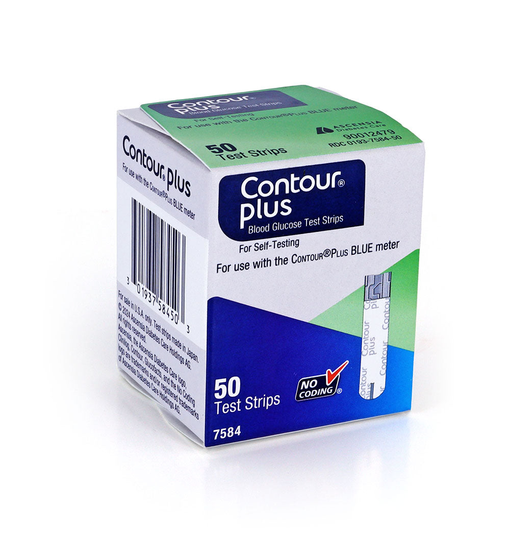 Contour Plus Test Strips 50ct