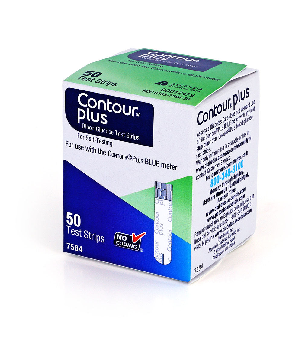 Contour Plus Test Strips 50ct