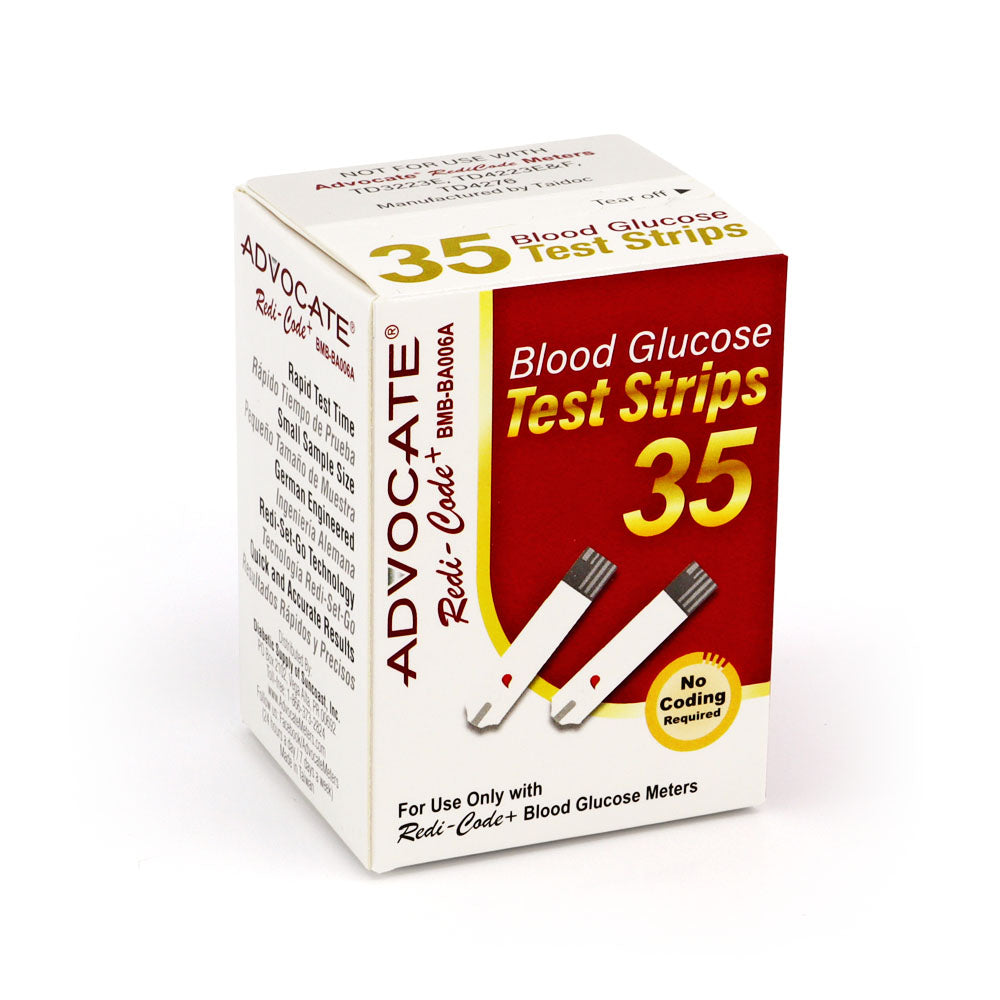 Advocate Redi-Code Plus Test Strips 35ct