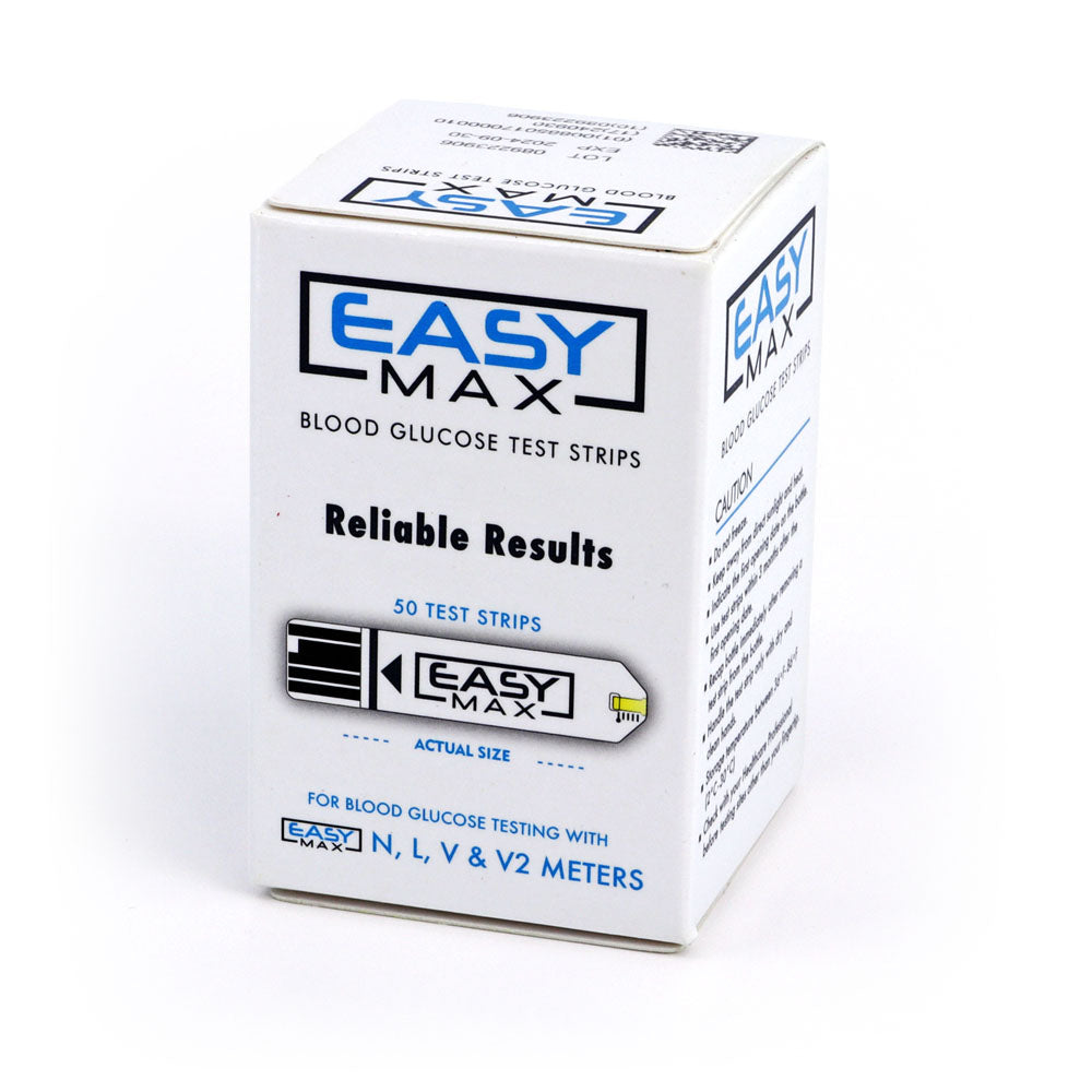 EASYMAX Blood Glucose Test Strips