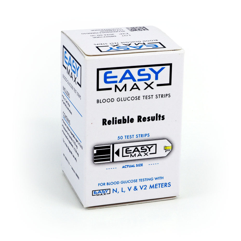 EASYMAX Blood Glucose Test Strips