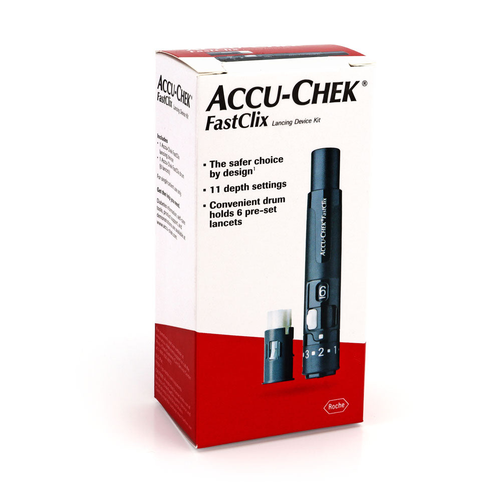Accu-Chek FastClix Lancing Bundle (Lancing Device and 100 Lancets)