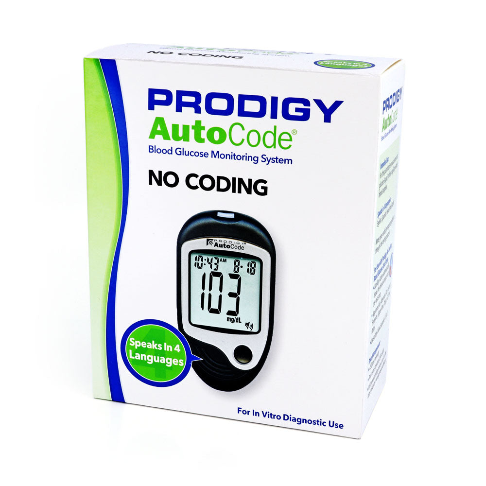 Prodigy Autocode Talking Glucose Meter Kit