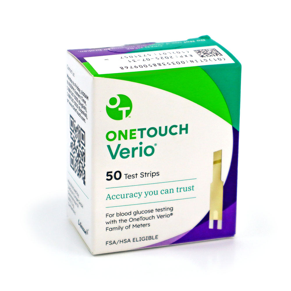 One Touch Verio Test Strips 50ct
