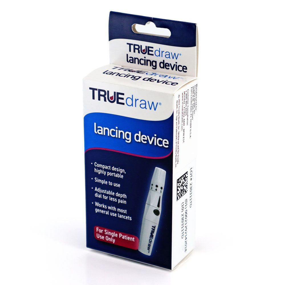 TRUEdraw Lancing Device