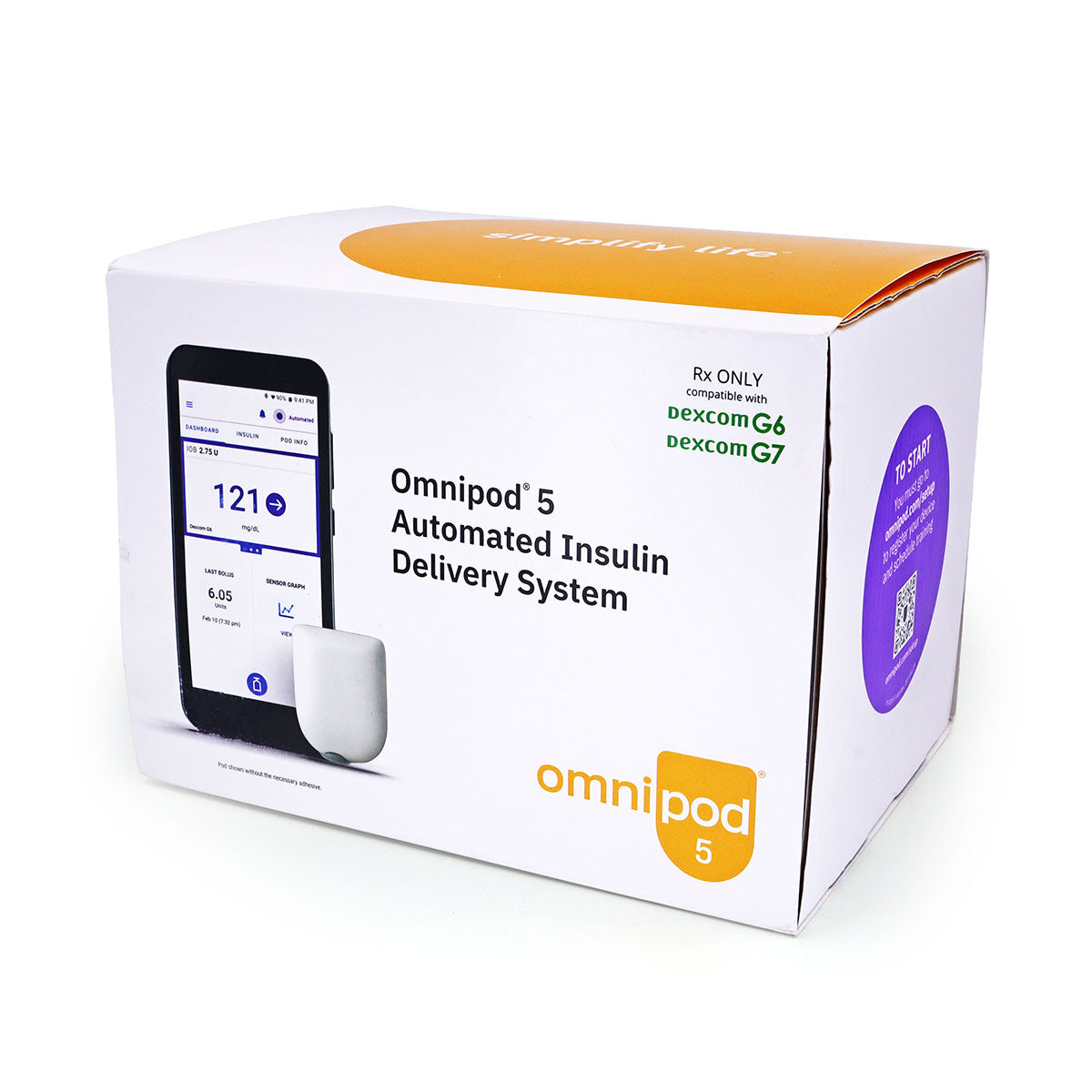 Omnipod 5 G6/G7 Intro Kit (Gen 5)