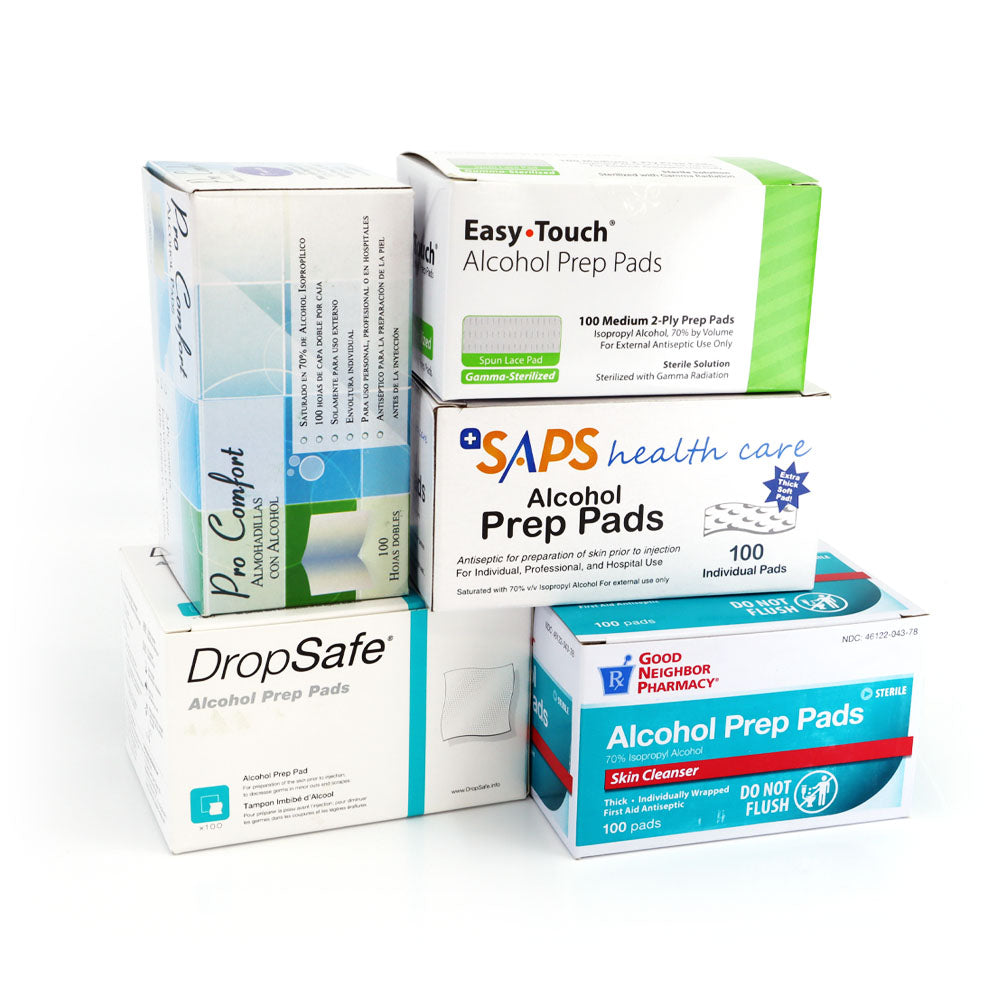 Sterile Alcohol Prep Pads 100ct
