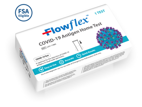 Flowflex™ COVID-19 Antigen Home Test FSA Eligible