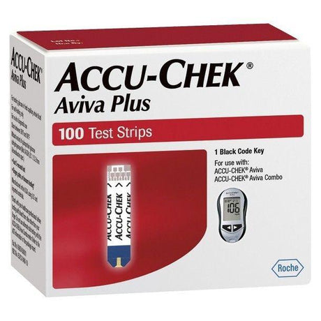 Aviva Plus Test Strips 100ct