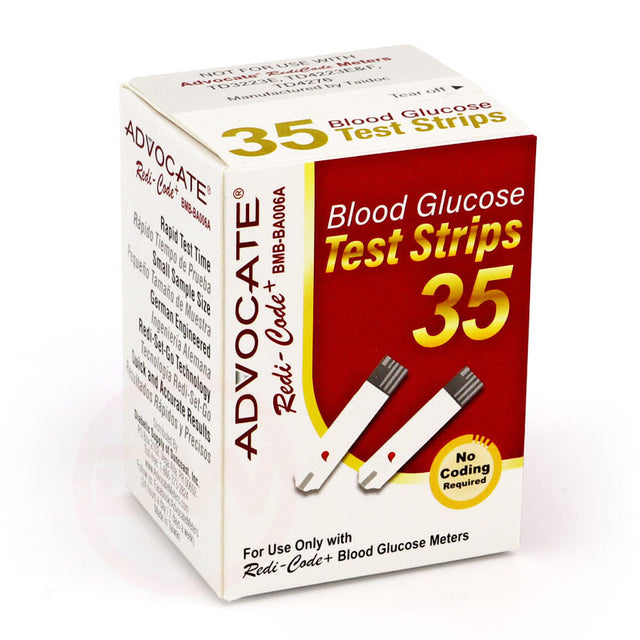 Advocate Redi-Code Plus Test Strips 35ct