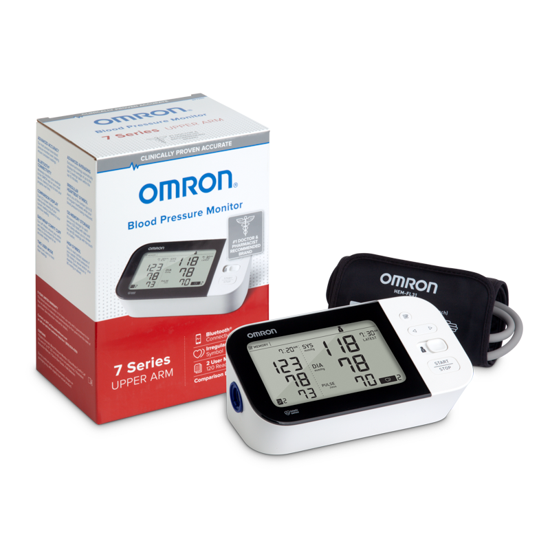 Omron BP7350 - 7 Series Wireless Upper Arm Blood Pressure Monitor 