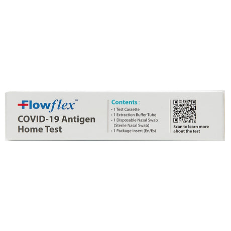 Flowflex COVID-19 Antigen Home Test Contents