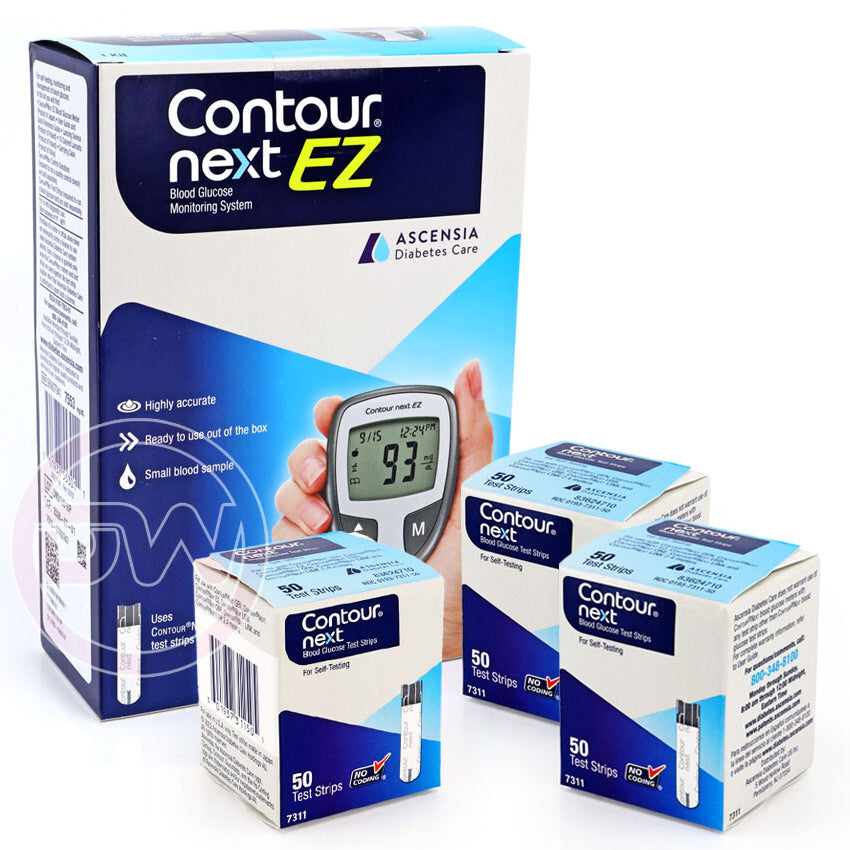 Contour Next EZ Meter w/ 150 Test Strips