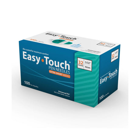 EasyTouch Pen Needles - 32G 4mm 100/bx