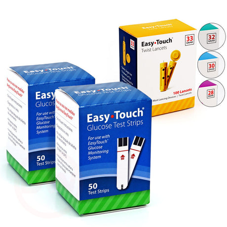 EasyTouch Test Strips & Lancets Combo