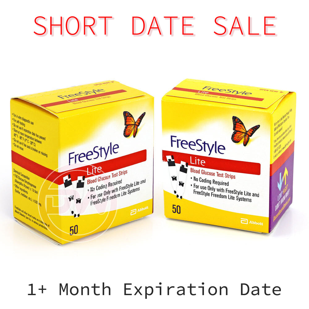 FreeStyle Lite Test Strips 100ct - Short Date - 1 Month