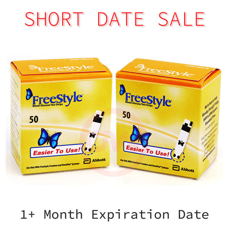 FreeStyle Test Strips 100ct - Short Dated - 1 Month