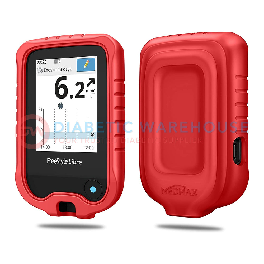 Freestyle Libre Silicone Case - Red