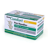 Sure Comfort Insulin Micron Pen Needles - 32G 4mm 100/BX