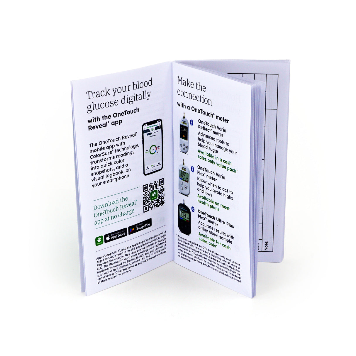 OneTouch Logbook - 2 Pack