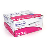Embecta Ultra-Fine Insulin Syringes - 30G 1/2cc 12.7mm (1/2") 100/BX