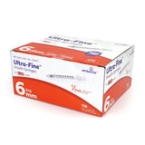 Embecta Ultra-Fine Insulin Syringes - 31G 1/2mL 6mm (15/64") 100/BX