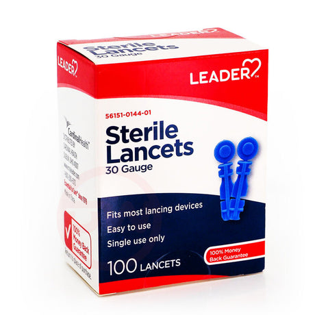 Leader Sterile Lancets 30G