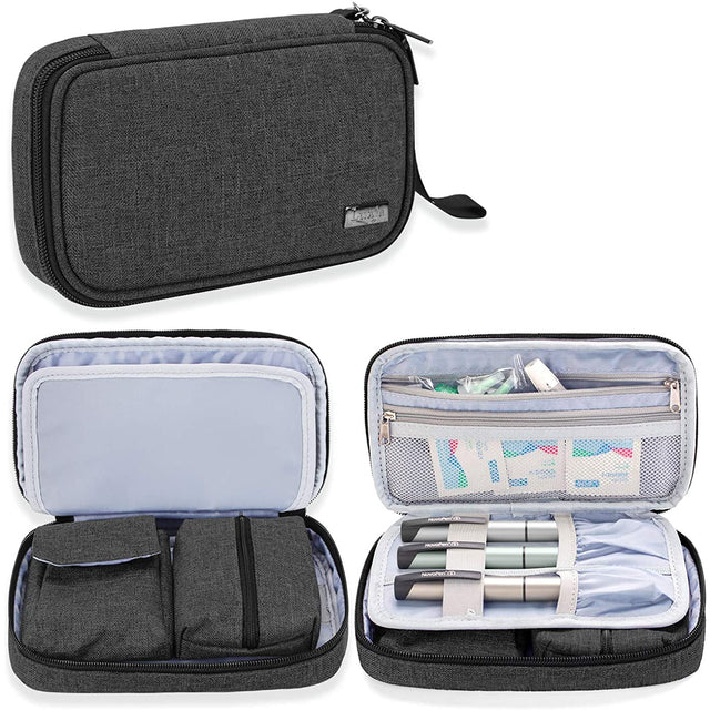 Luxja Diabetic Supplies Travel Case