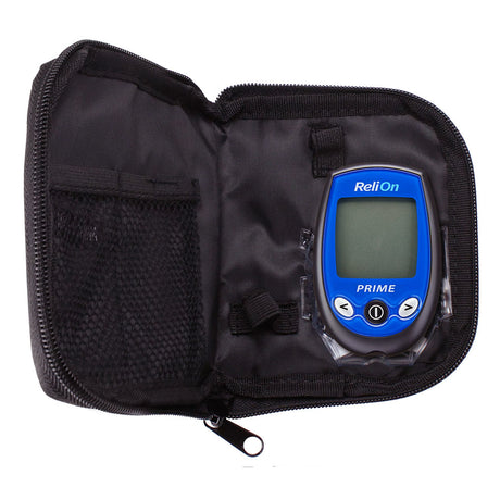 ReliOn Prime Blood Glucose Meter with Carrying Case