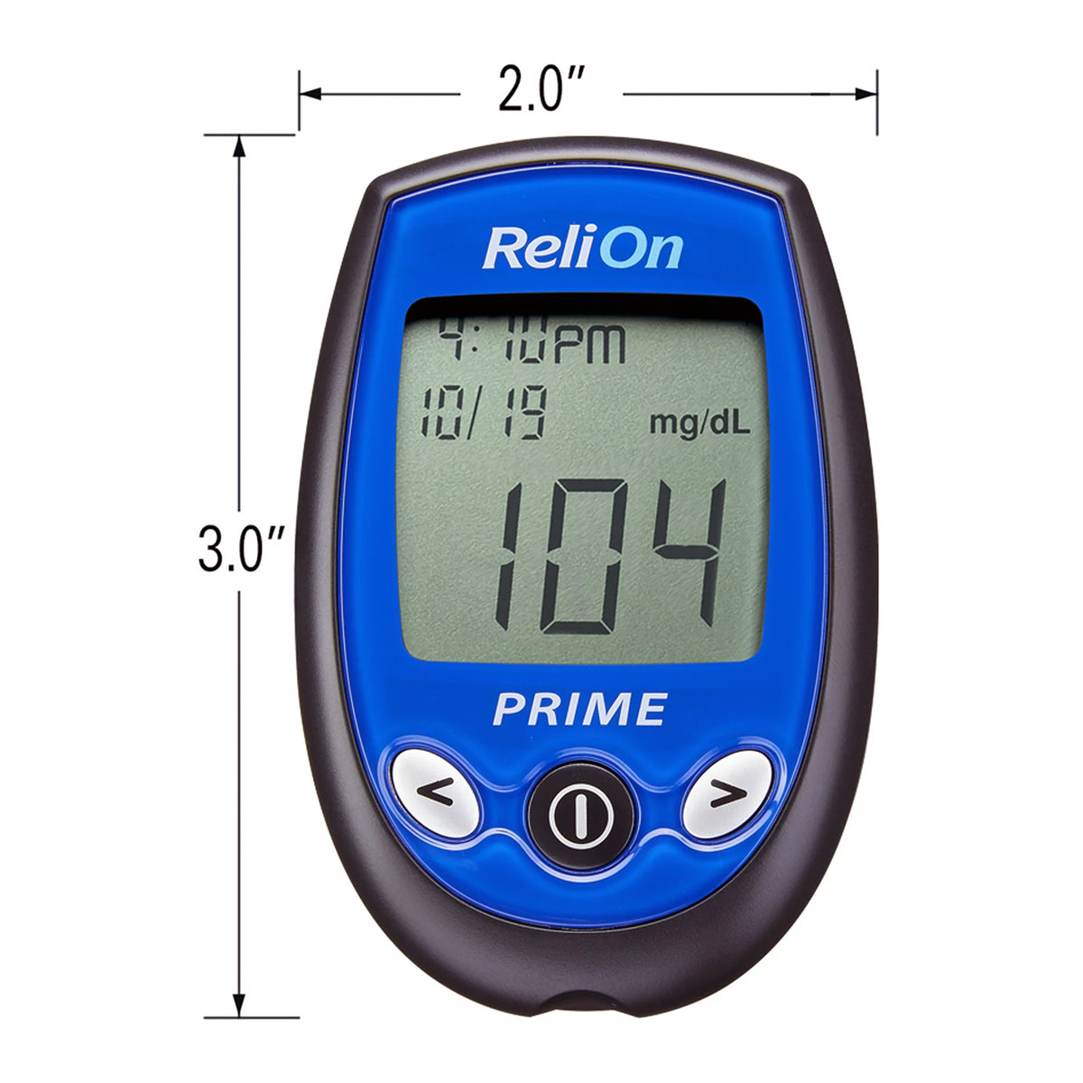 Relion Testing ReliOn Prime Blood Glucose Meter – Diabetic Overstock