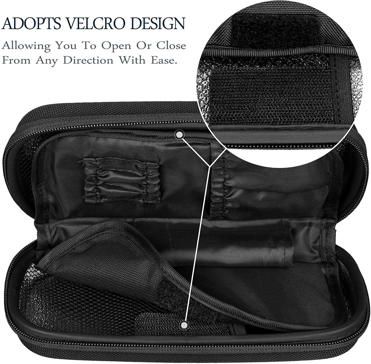 SHBC Medium Insulin Cooler Travel Case Velcro Design