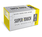 Super Touch Pen Needles - 31G 5mm 100/BX - Pack of 4