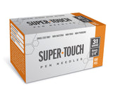 Super Touch Pen Needles - 31G 6mm 100/BX - Pack of 4