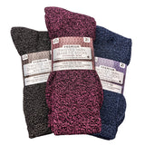 Soft Twisted Yarn Diabetic Crew Socks