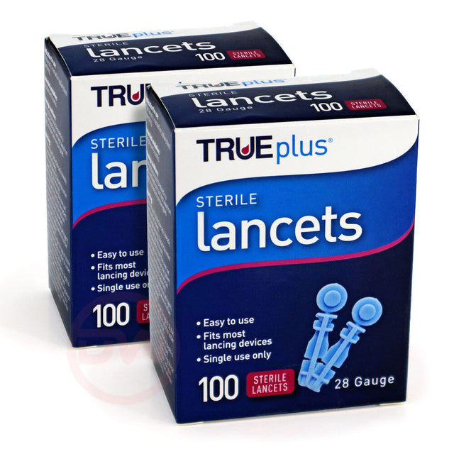 TRUEplus Sterile Lancets 200ct - 28G