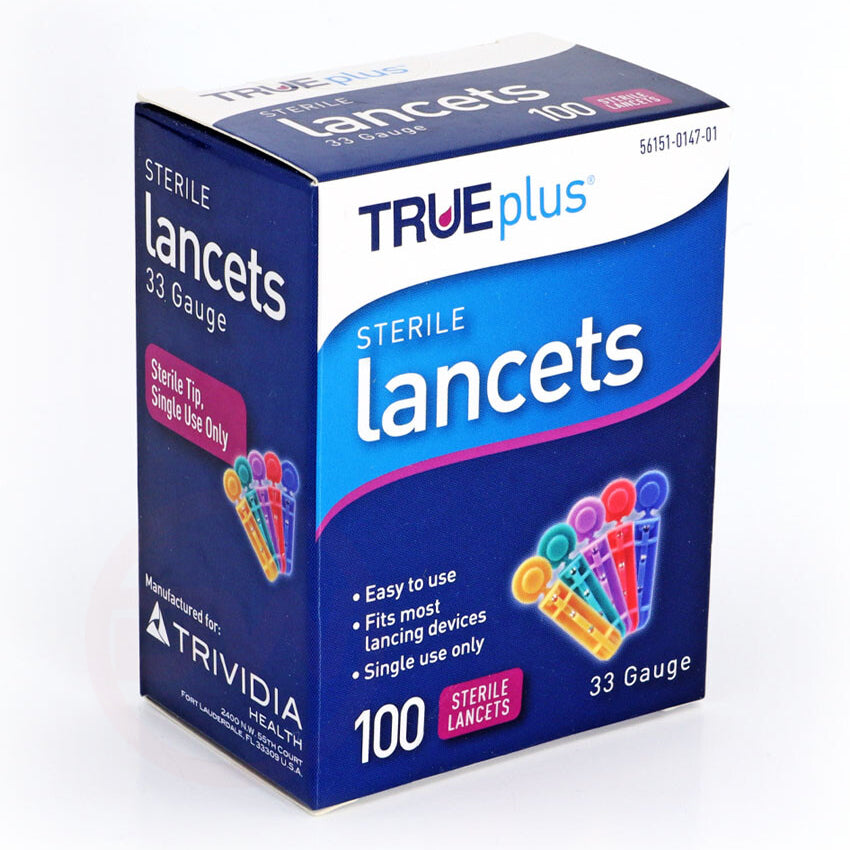 TRUEplus Sterile Lancets 33G