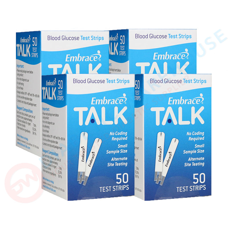 Embrace Talk Test Strips 200ct