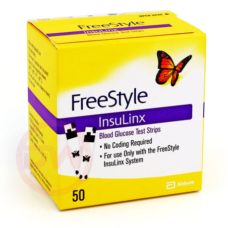 FreeStyle Insulinx Test Strips 50