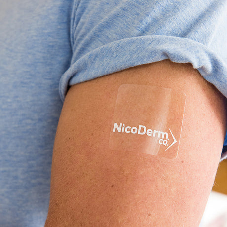 NicoDerm CQ Patch on Arm