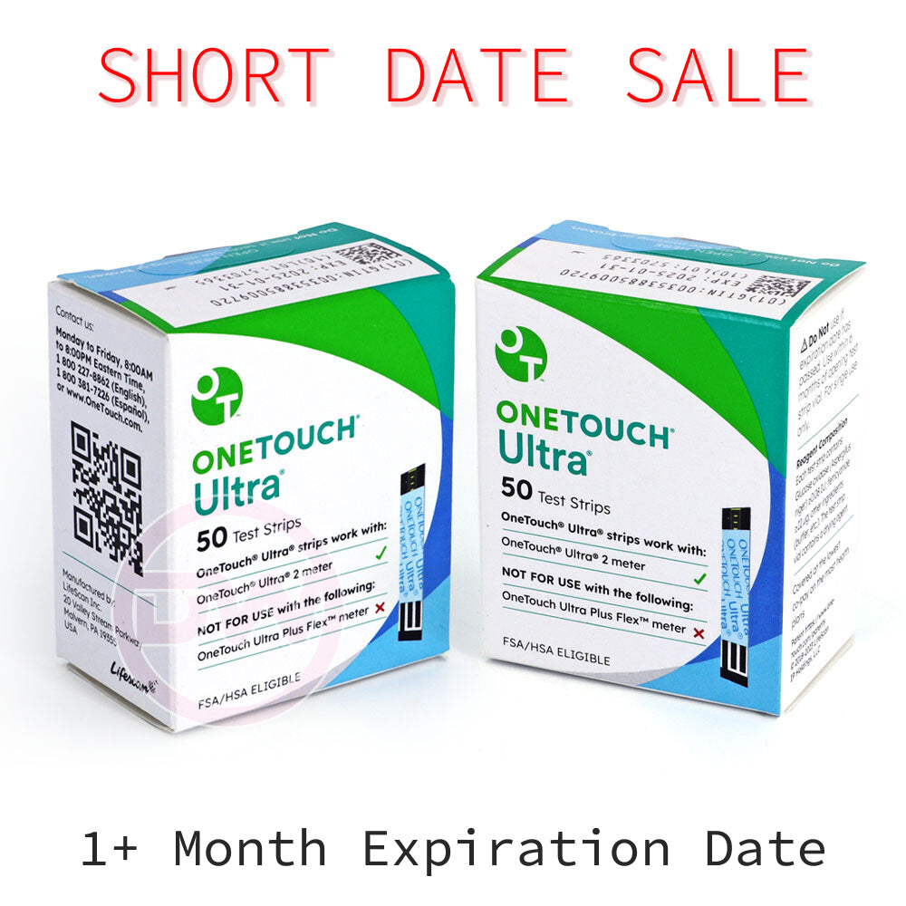 OneTouch Ultra Test Strips 100ct - Short Dated