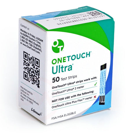 OneTouch Ultra Test Strips 50